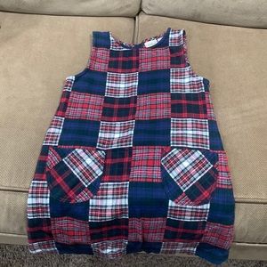 Girls Plaid Dress